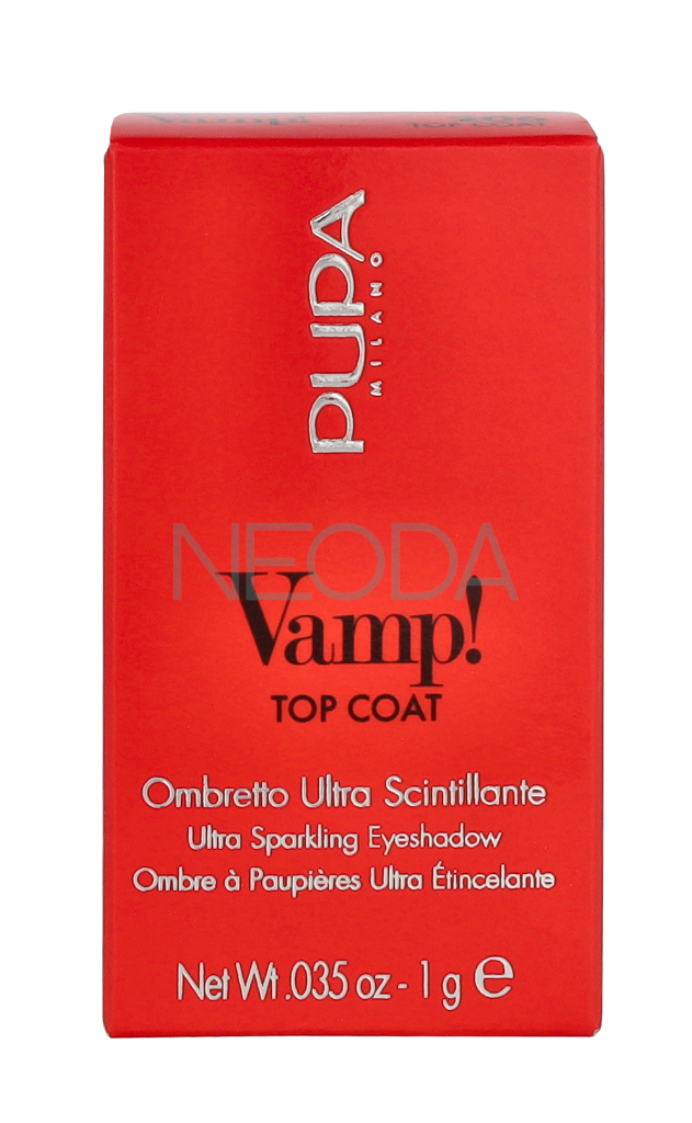 Pupa Vamp! Eyeshadow Palette #206 Sparkling Gold - Image 1