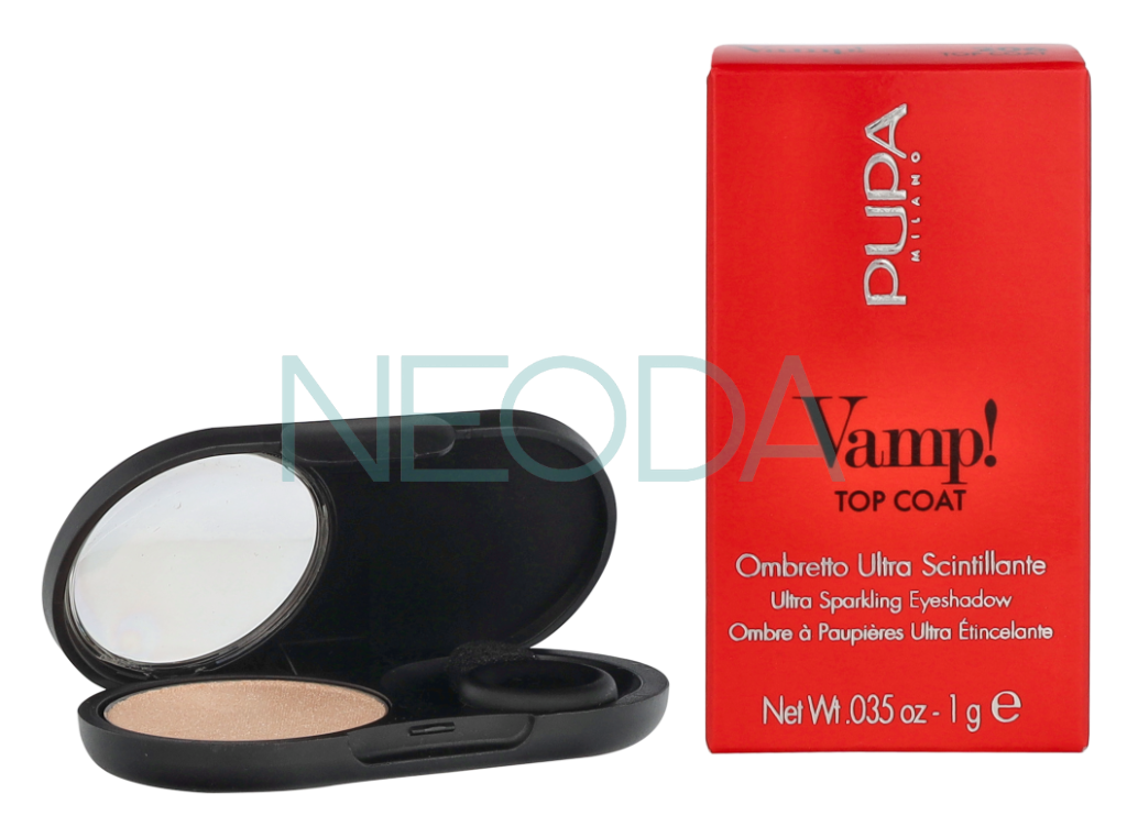 Pupa Vamp! Eyeshadow Palette #206 Sparkling Gold - Image 2