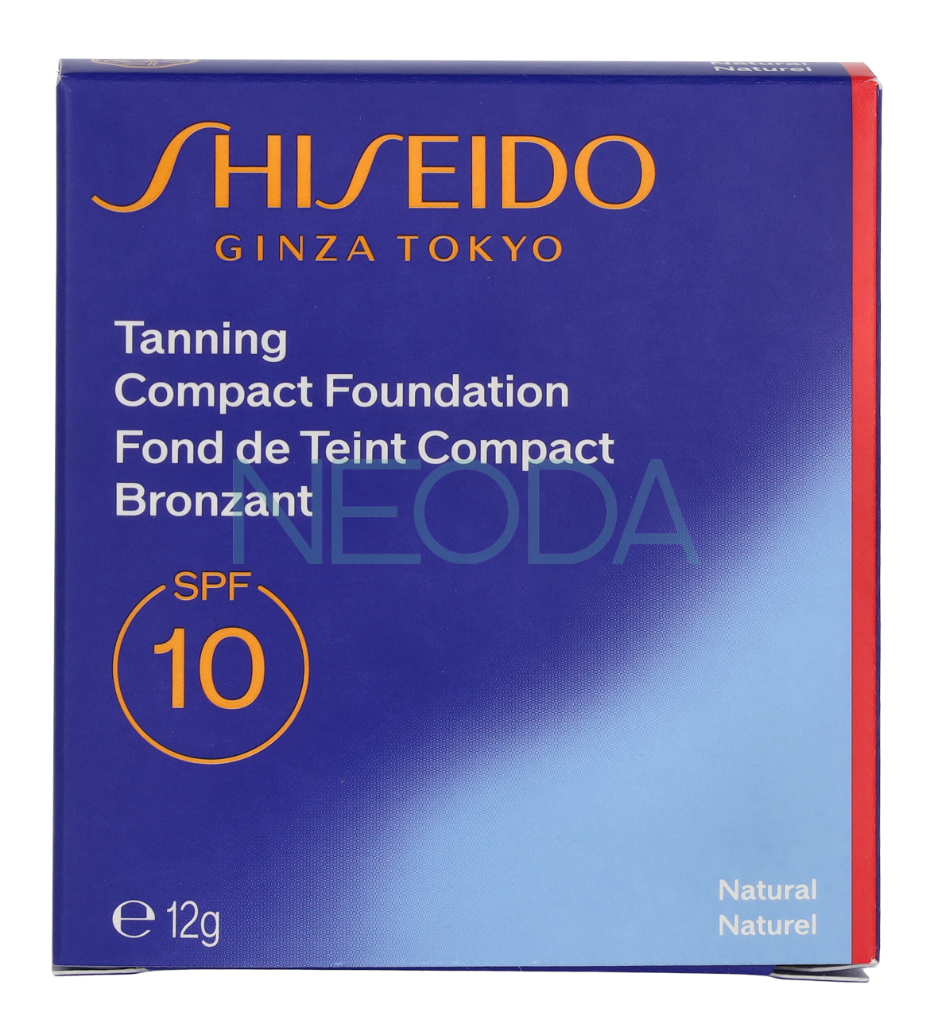 Shiseido Tanning Compact Foundation SPF10 Natural - Image 1