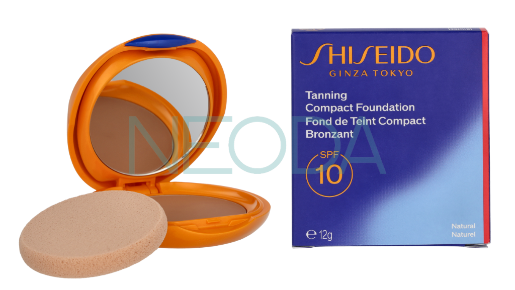 Shiseido Tanning Compact Foundation SPF10 Natural - Image 2