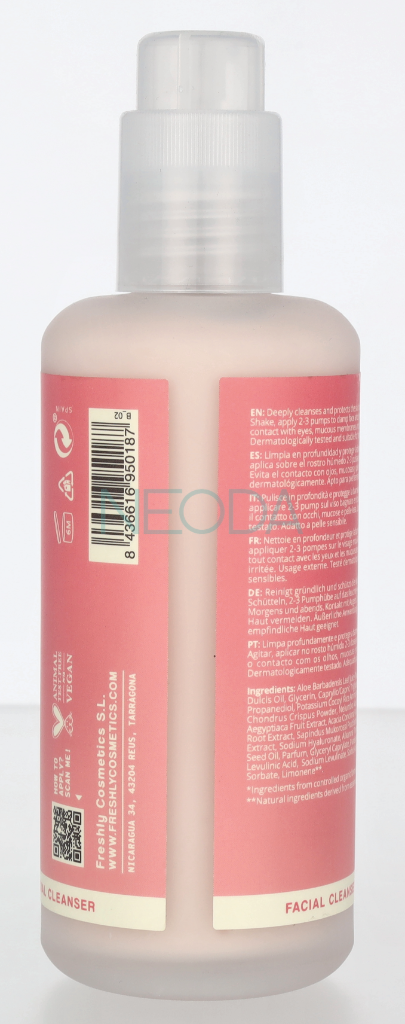 Freshly Cosmetics Rose Quartz Facial Cleanser 200ml - Image 2