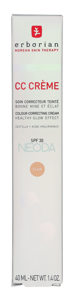 Erborian CC Cream Clair - Crema Correttiva Uniformante 40ml - Image 1