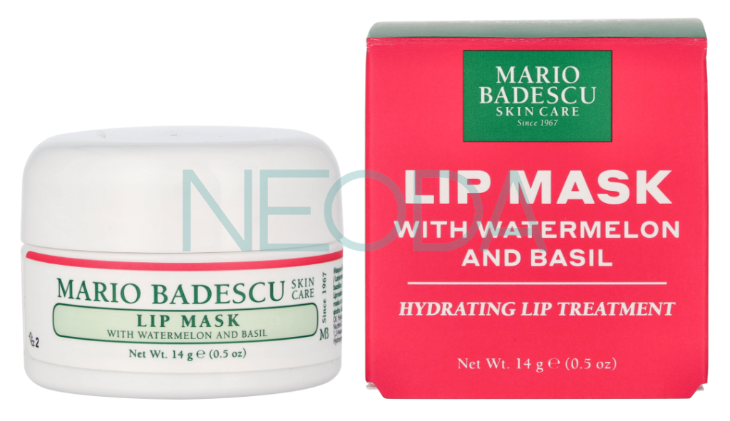 Mario Badescu Lip Mask With Watermelon & Basil - Maschera Labbra - Image 3