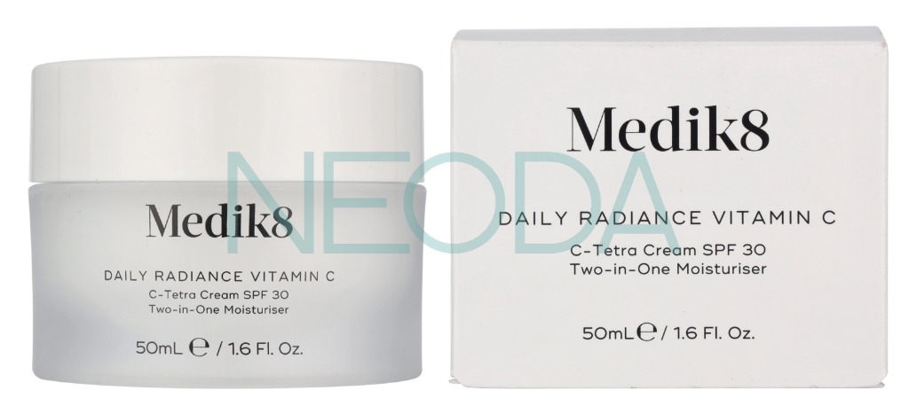 Medik8 Daily Radiance Vitamin C Moisturiser SPF30 - 50ml - Image 2