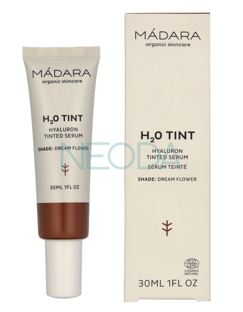 Madara H2O Tint Tinted Hyaluronic Serum #5 Dream Flowe 30ml - Image 3