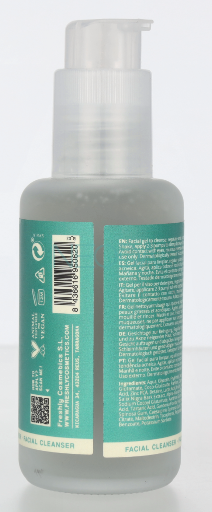 Freshly Cosmetics Salicylic Facial Cleanser - Detergente Viso 100ml - Image 2