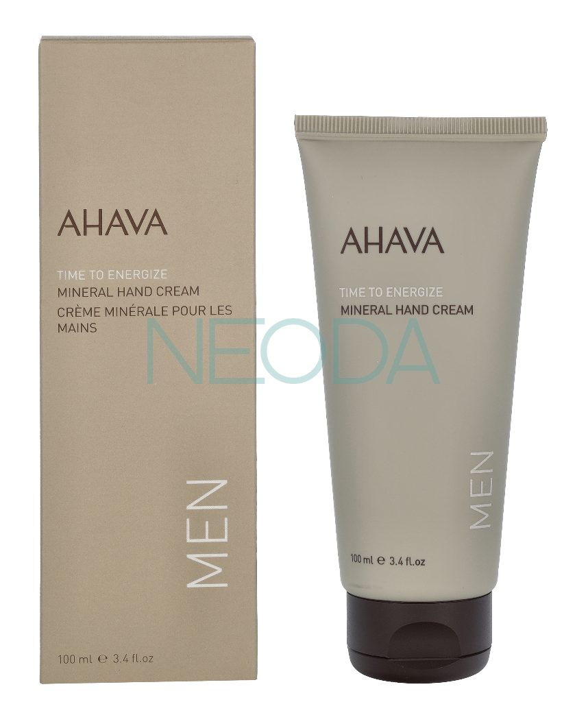 Ahava Men T.T.E. Mineral Hand Cream - Crema Mani Uomo 100ml - Image 3