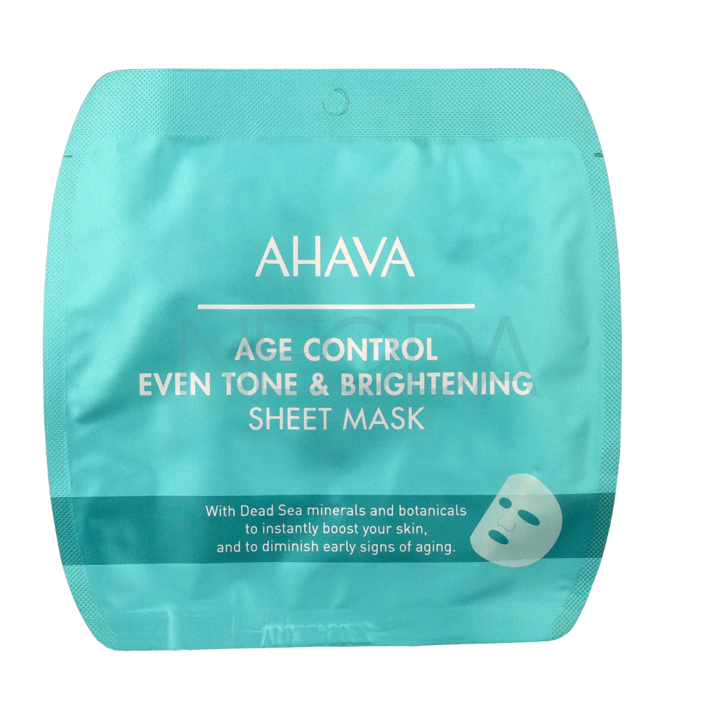 Ahava T.T.S. Age Control Even Tone & Bright Sheet Mask 17g - Image 1