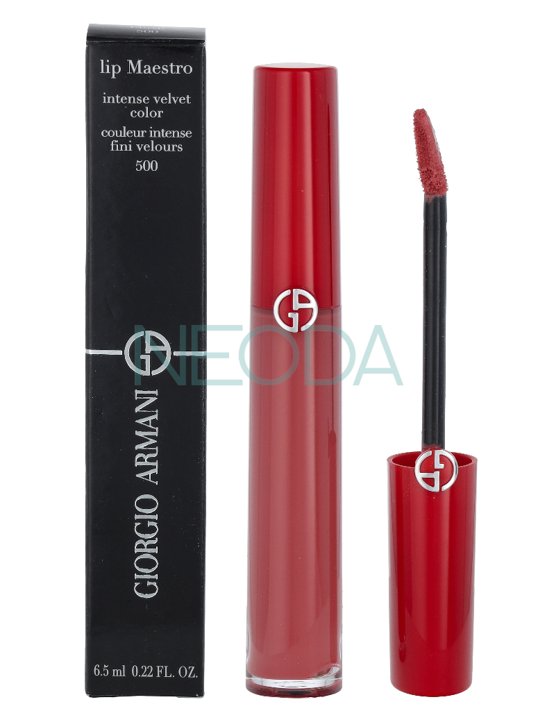 Armani Lip Maestro Intense Velvet Color Blush #500 - Image 3