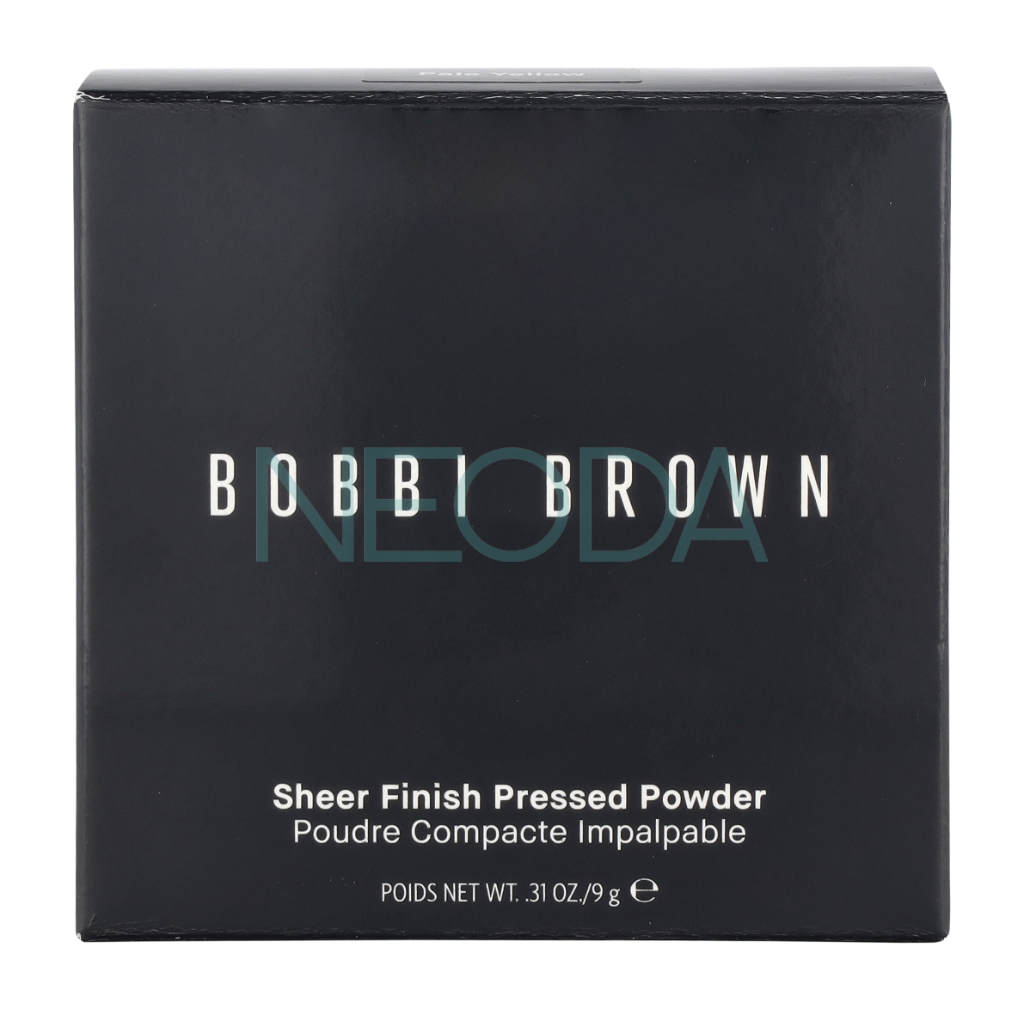 Bobbi Brown Sheer Finish Pressed Powder Pale Yellow - 9g - Image 1