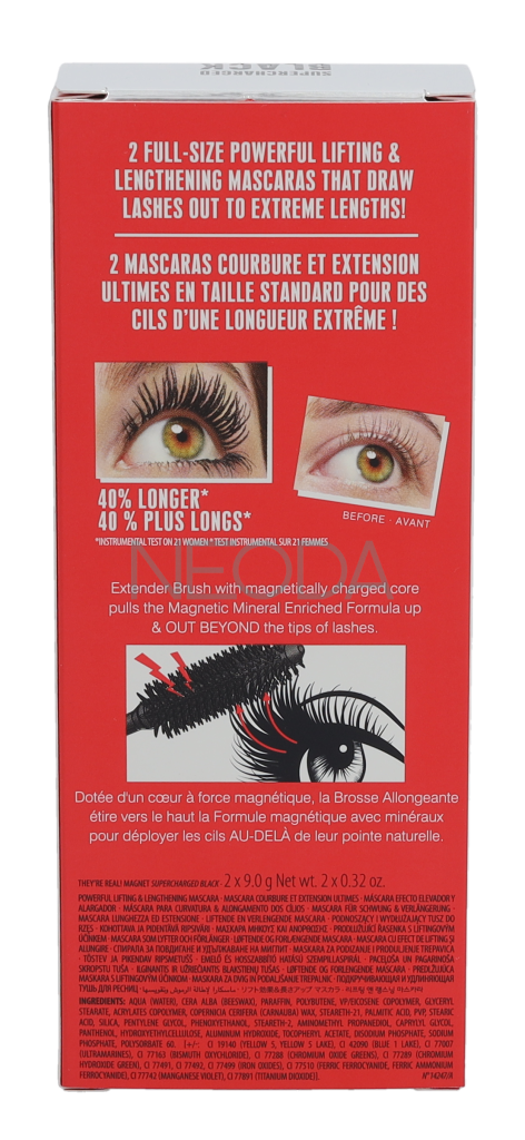 Benefit They're Real! Magnet Mascara Duo Set - 2x9gr Black - Image 2