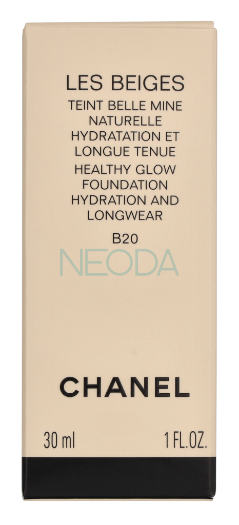 Chanel Les Beiges Healthy Glow Foundation B20 - 30ml - Image 1