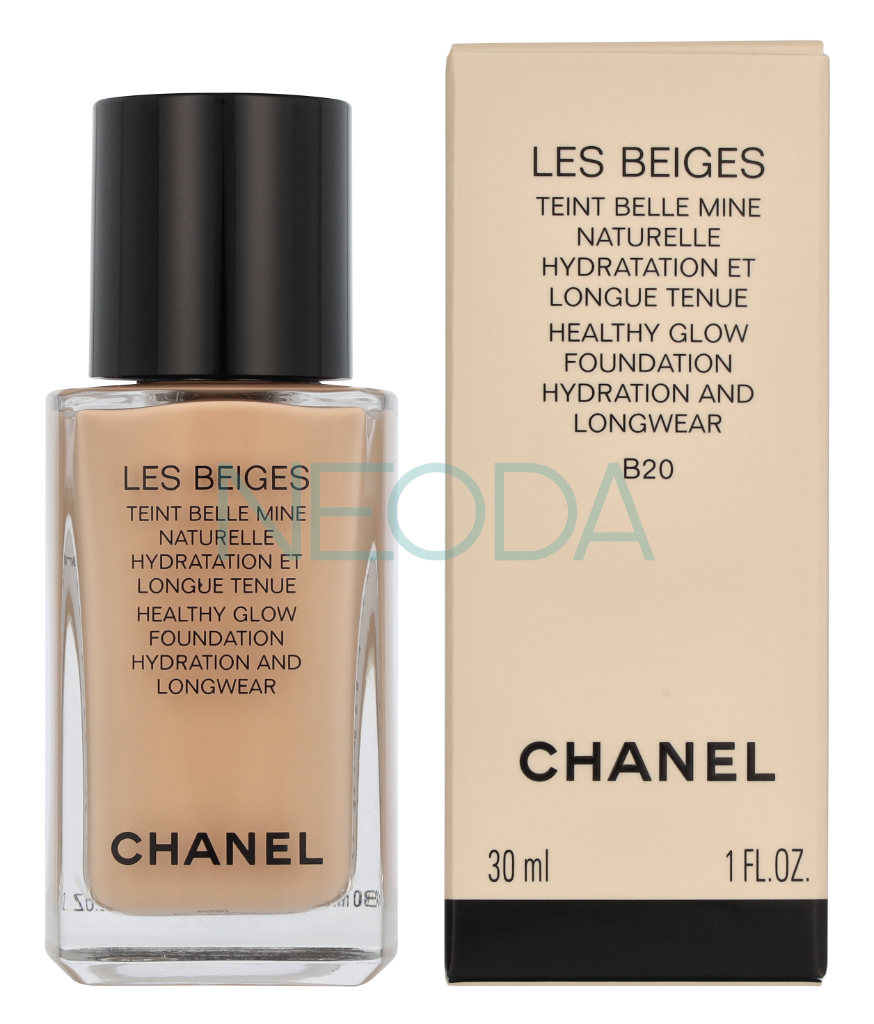 Chanel Les Beiges Healthy Glow Foundation B20 - 30ml - Image 3