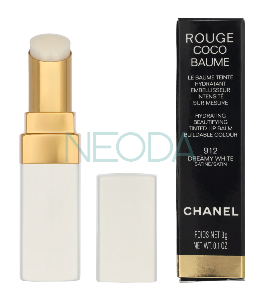 Chanel Rouge Coco Tinted Lip Balm Dreamy White - Image 3