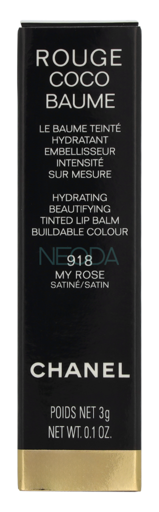 Chanel Rouge Coco Tinted Lip Balm #918 My Rose - Image 1