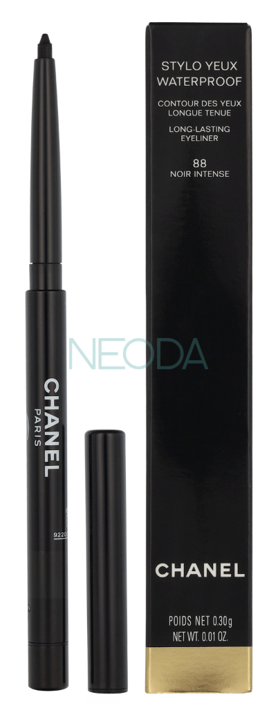 Chanel Stylo Yeux Waterproof Eyeliner #88 Noir Intense - Image 3