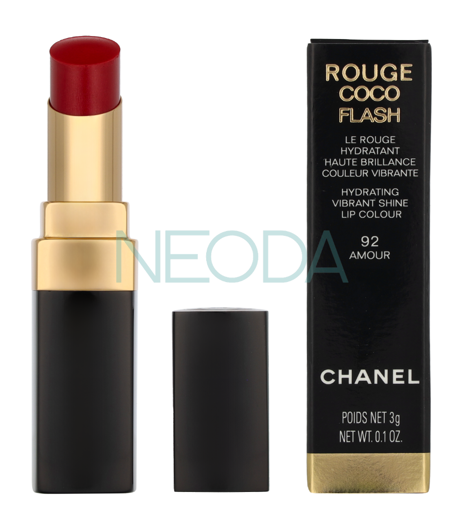Chanel Rouge Coco Flash Lipstick Amour #92 - Image 2