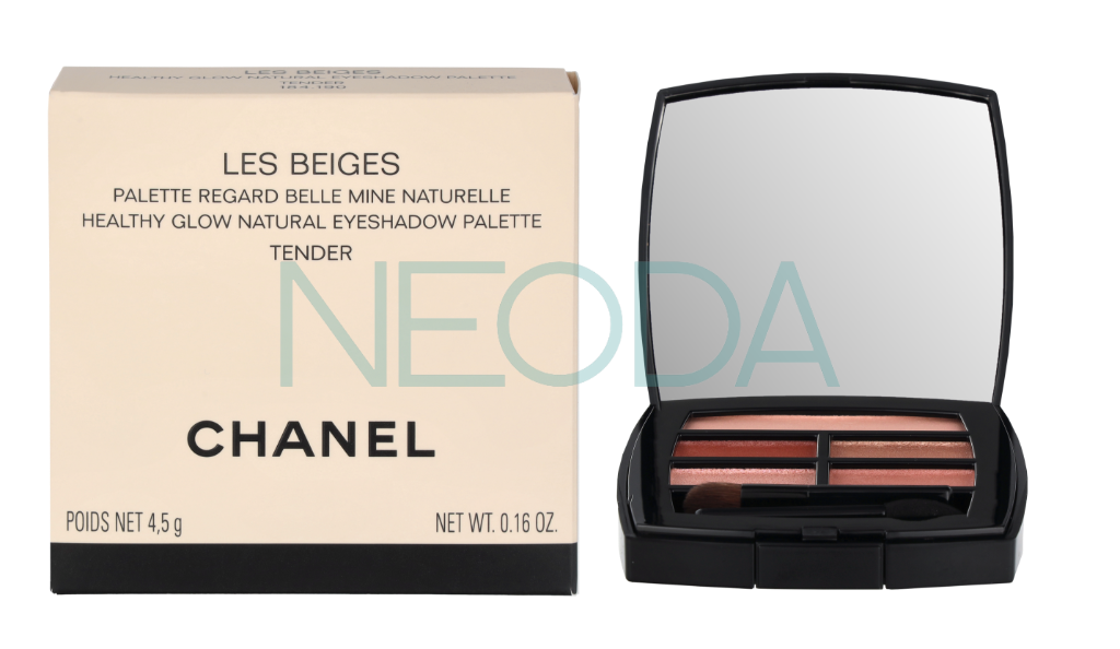Chanel Les Beiges Healthy Glow Natural Eyeshadow Palette - Image 3