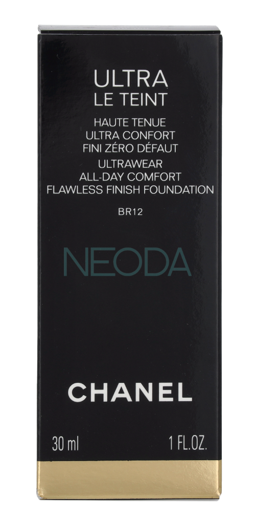 Chanel Ultra Le Teint Flawless Finish Fluid Foundation BR12 - Image 2