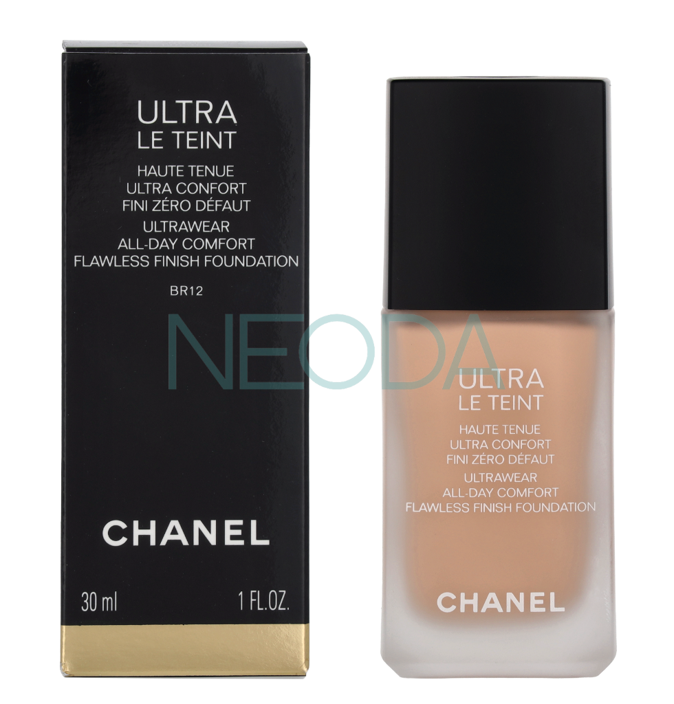 Chanel Ultra Le Teint Flawless Finish Fluid Foundation BR12 - Image 3