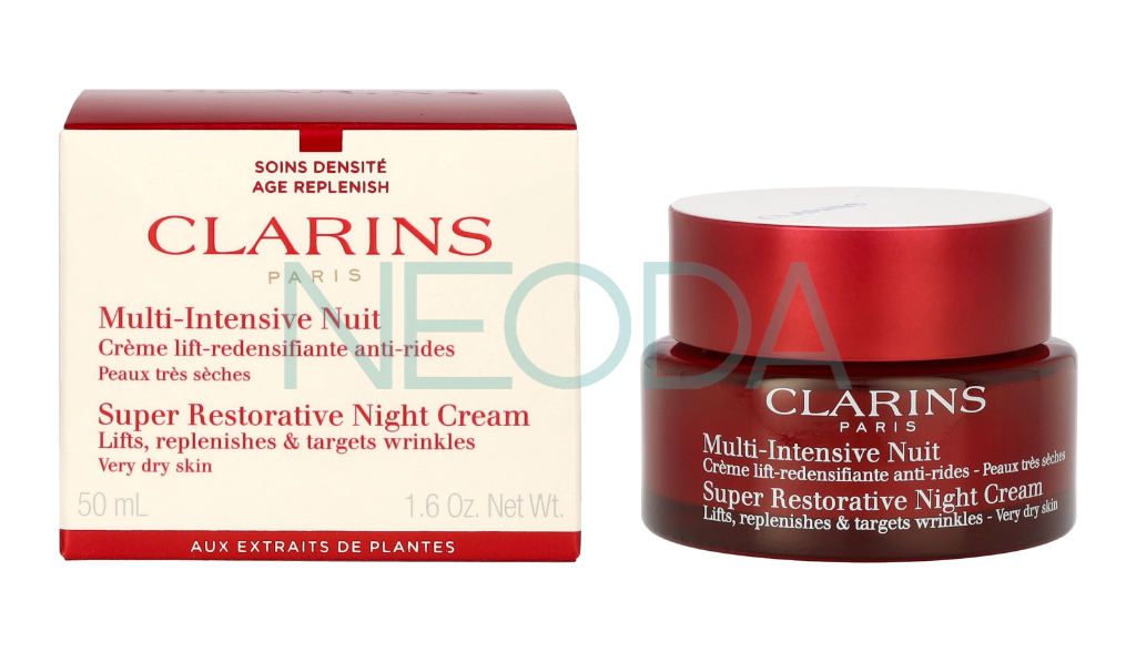 Clarins Super Restorative Night Cream - Pelle Molto Secca 50ml - Image 3