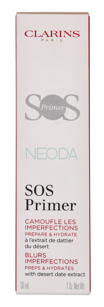 Clarins SOS Primer Peach - Base Correttrice Illuminante 30ml - Image 1