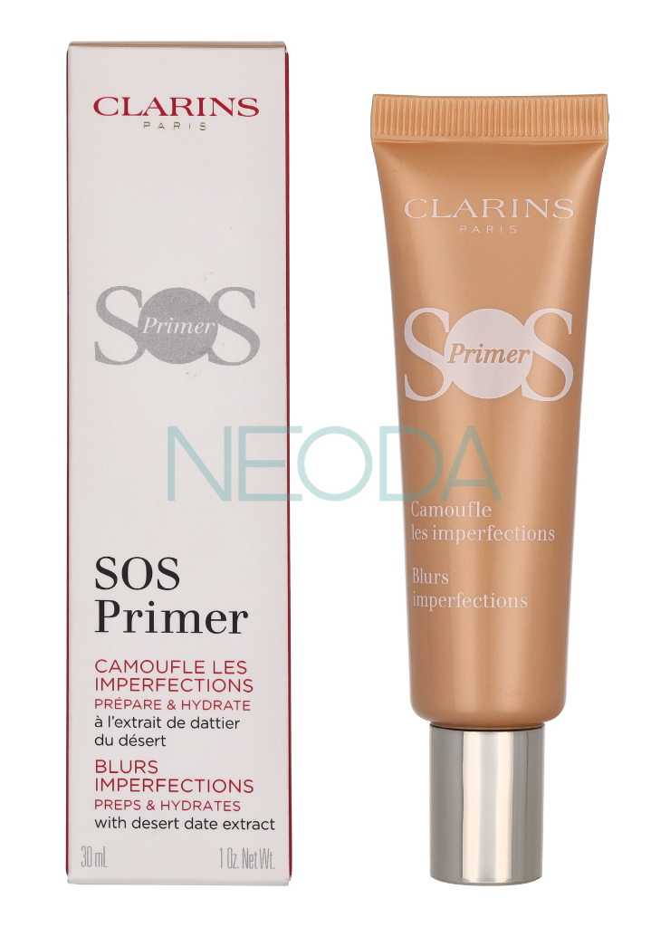 Clarins SOS Primer Peach - Base Correttrice Illuminante 30ml - Image 3