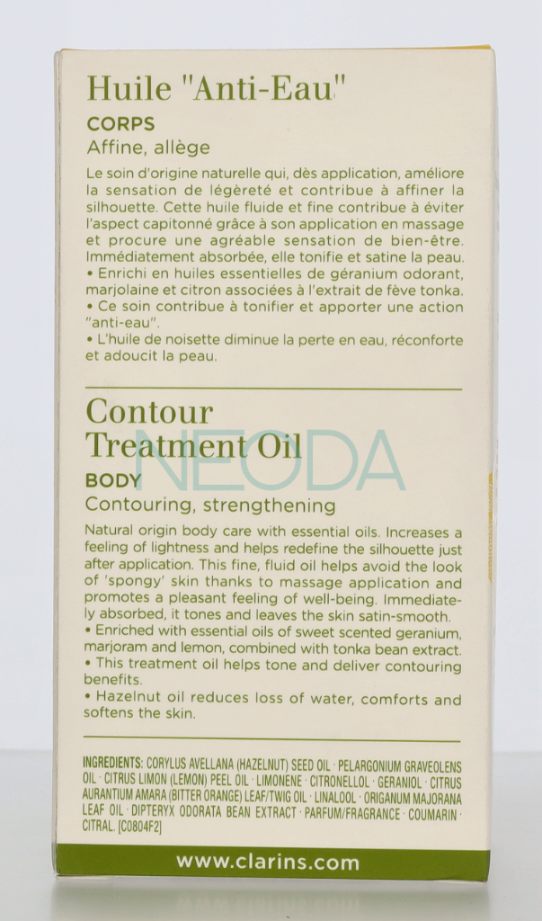Clarins Body Treatment Oil Anti-Eau Contour - Olio Corpo 100ml - Image 2