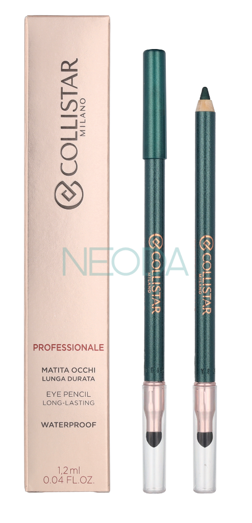 Collistar Professional Waterproof Eye Pencil Verde Metallo 1.2ml - Image 3