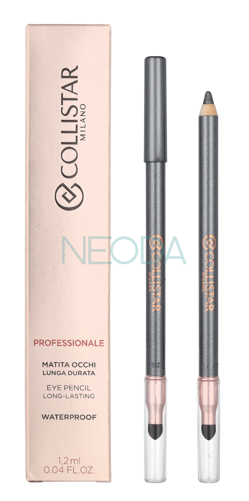 Collistar Professional Waterproof Eye Pencil #3 Acciaio 1.2ml - Image 3