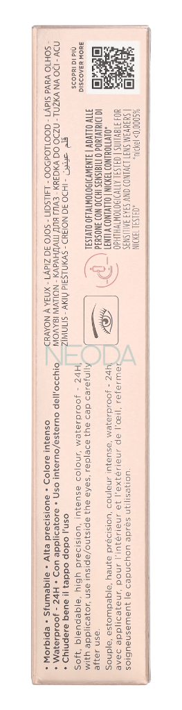 Collistar Eye Pencil Waterproof Blu Metallo - Image 2