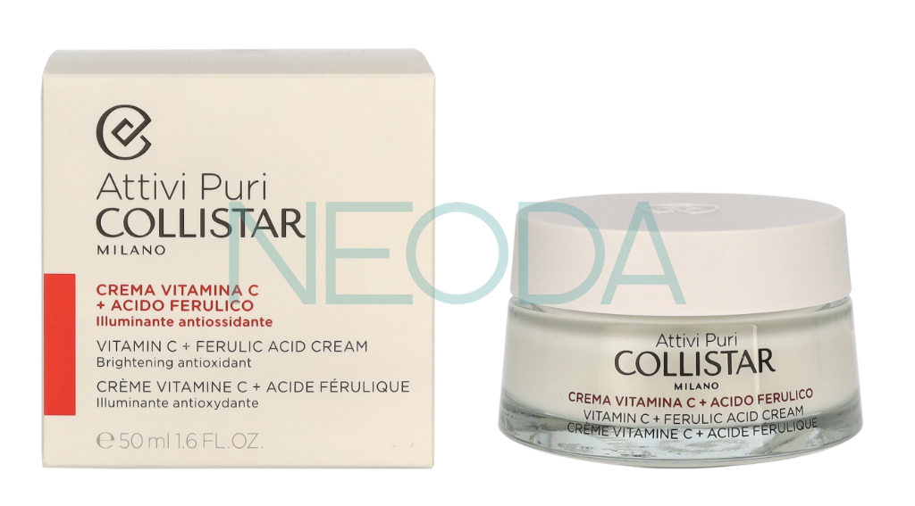 Collistar Vitamin C + Ferulic Acid Cream - Crema Viso 50ml - Image 2