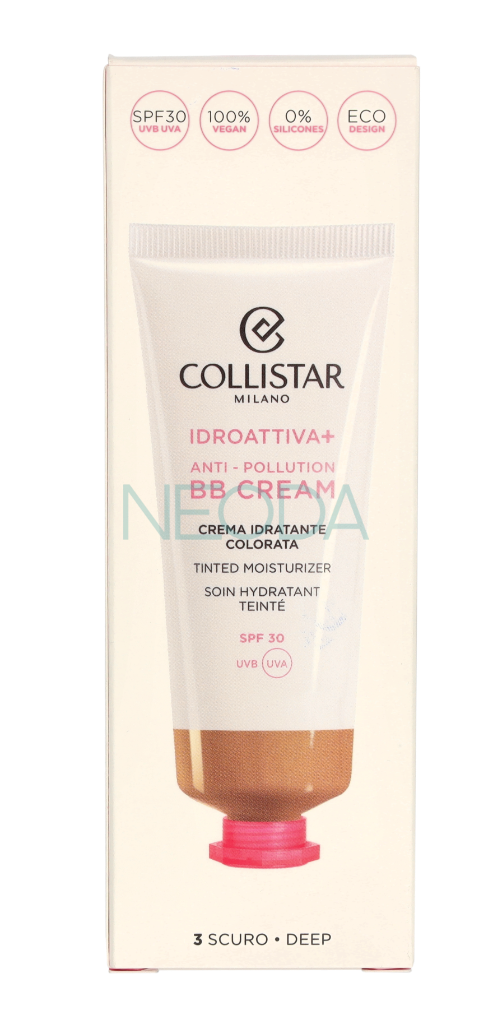 Collistar Idro Attiva+  Anti-Pollution BB Cream - Image 2