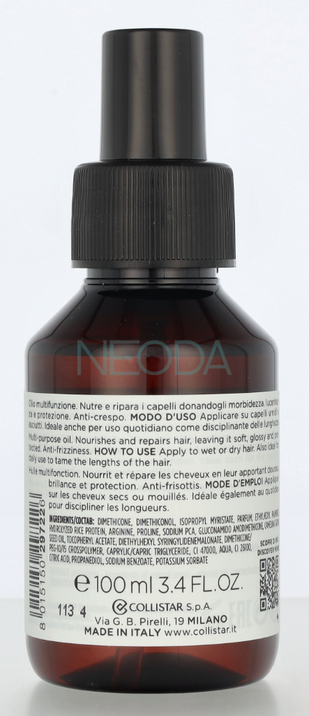 Collistar Phyto-Keratin Oil - Trattamento Capelli Danneggiati - Image 2