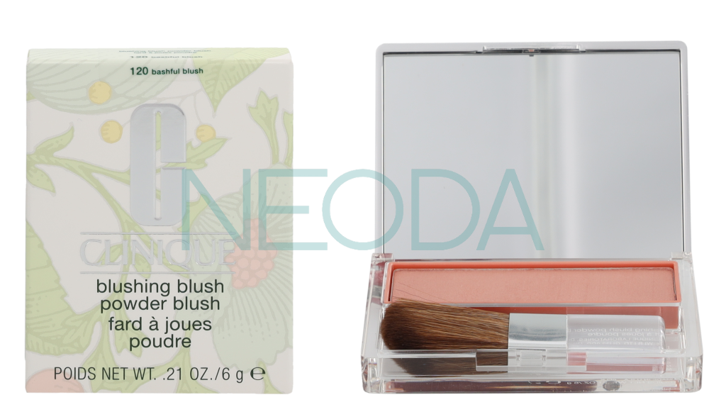 Clinique Blushing Blush Powder Blush #120 Bashful Blush - Image 3