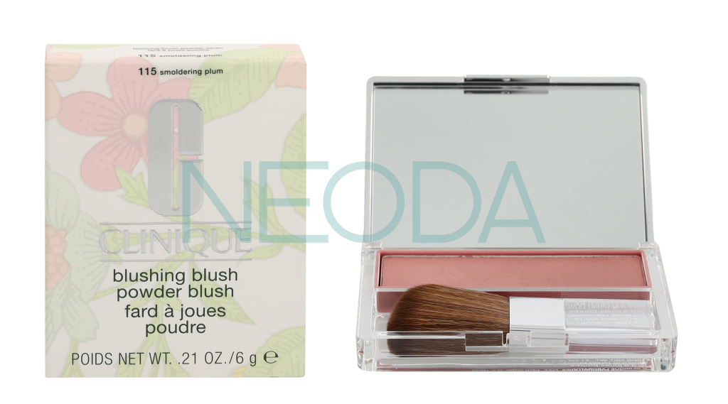 Clinique Blushing Blush Powder Blush #115 Smoldering Plum - Image 2