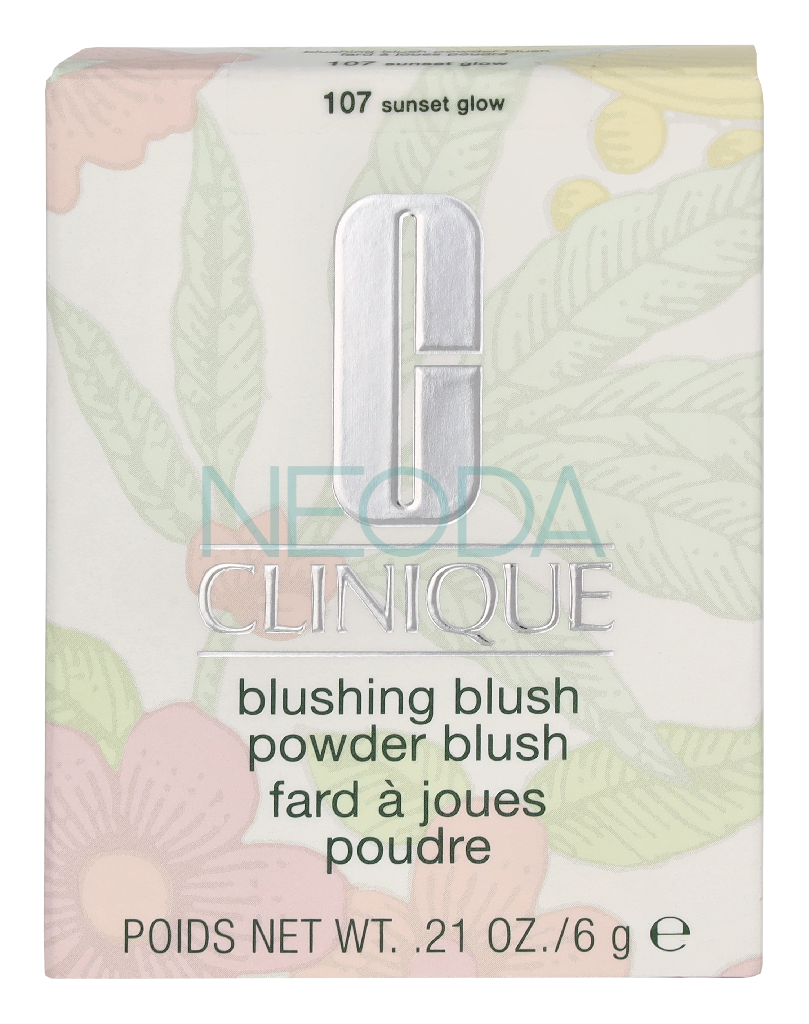 Clinique Blushing Blush Powder Blush #107 Sunset Glow - Image 1