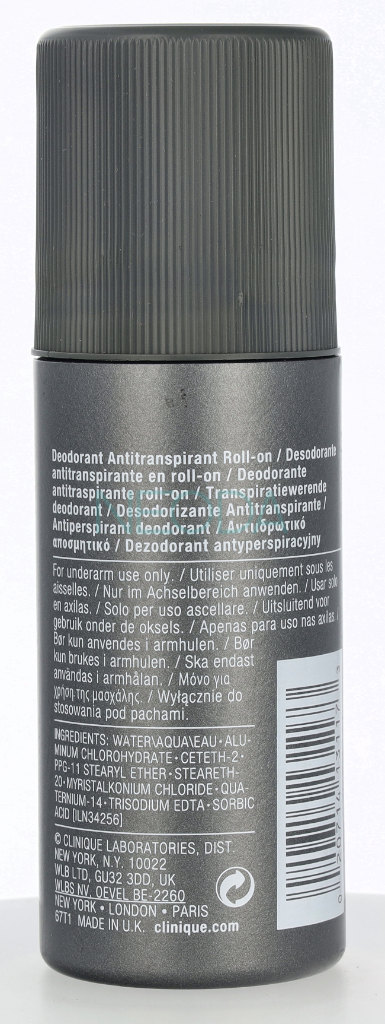 Clinique For Men Antiperspirant Deo Roll-On 75ml - Image 1