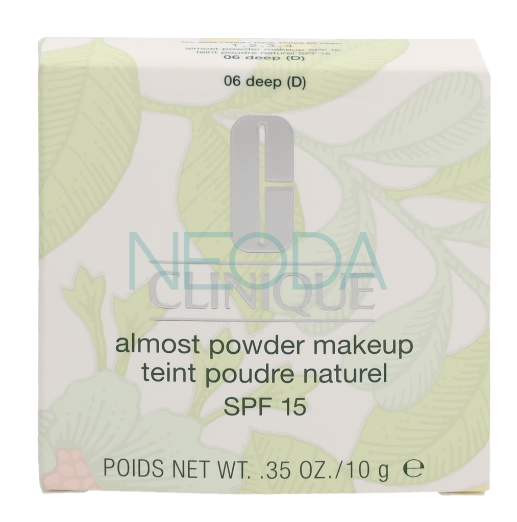 Clinique Almost Powder Make-Up SPF15 #06 Deep - Fondotinta 10g - Image 2