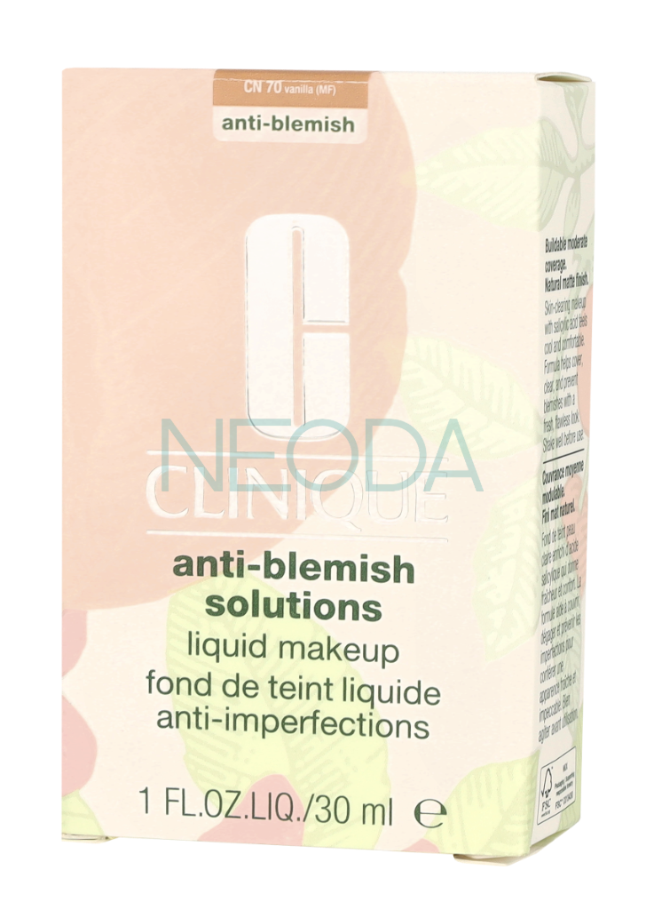 Clinique Anti-Blemish Solutions Liquid Make-Up CN 70 Vanilla - Image 1