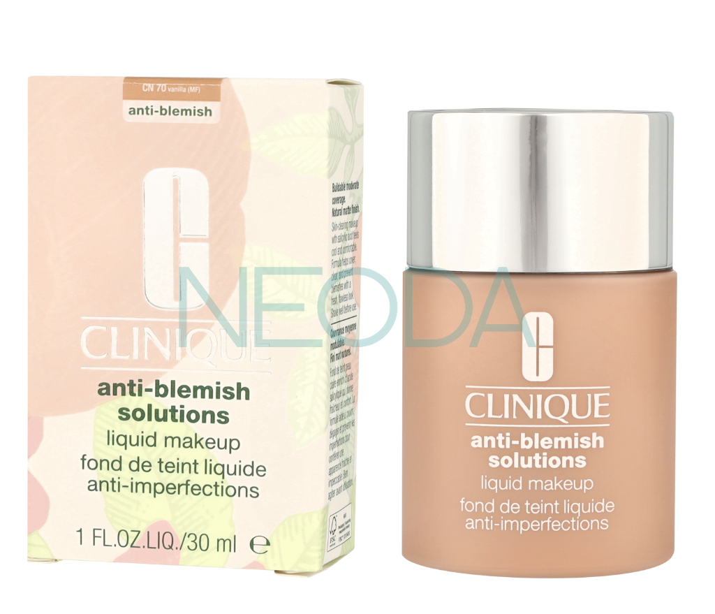 Clinique Anti-Blemish Solutions Liquid Make-Up CN 70 Vanilla - Image 3