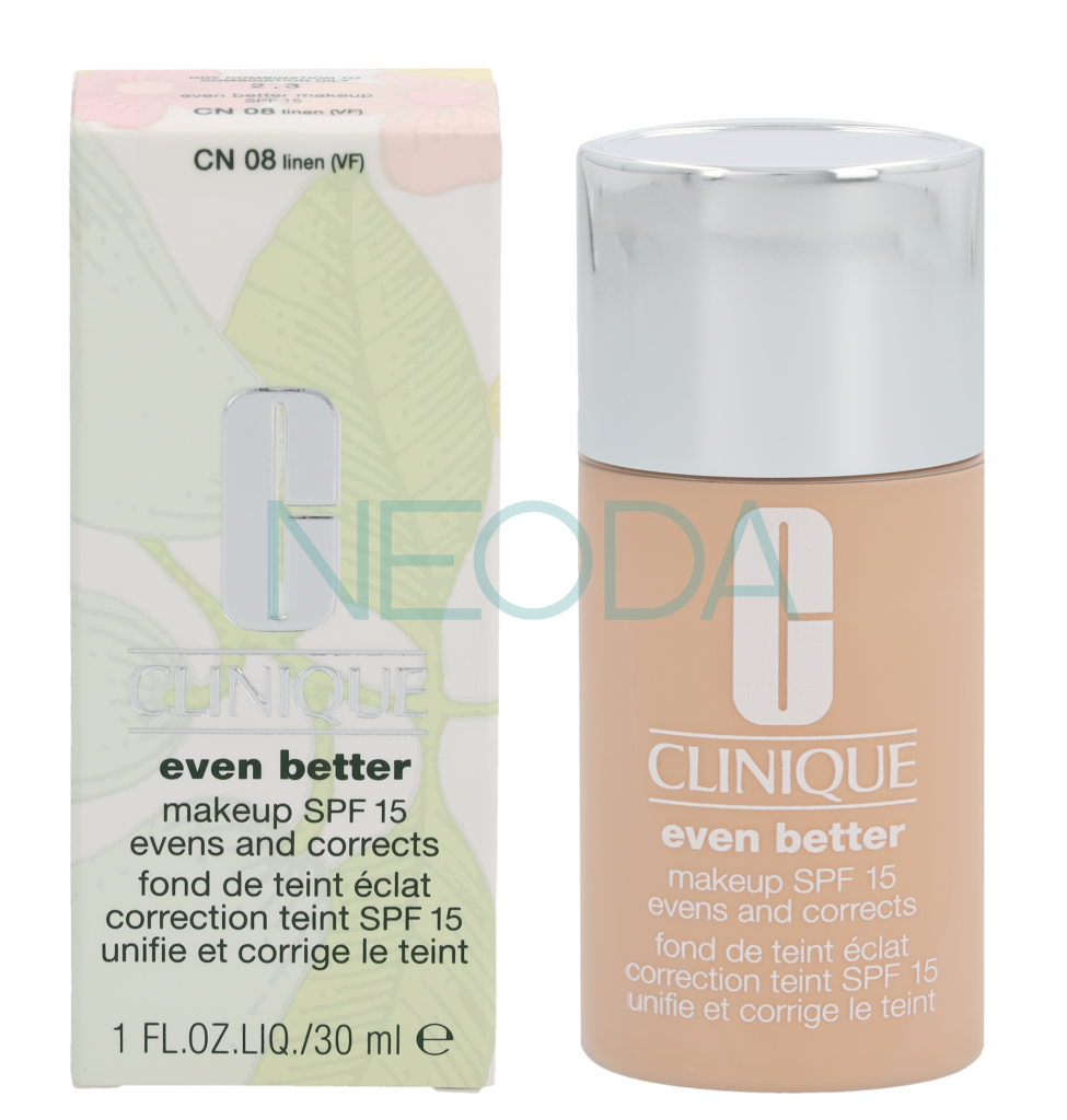 Clinique Even Better Makeup SPF15 - Fondotinta 24 Linen 30ml - Image 3