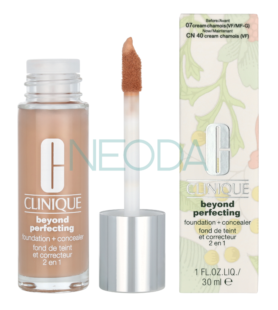 Clinique Beyond Perfecting Foundation + Concealer 07 Cream Chamois - Image 3
