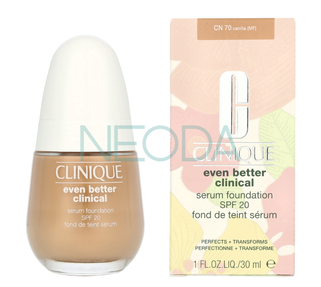 Clinique Even Better Clinical Serum Foundation SPF20 CN 70 Vanilla - Image 3