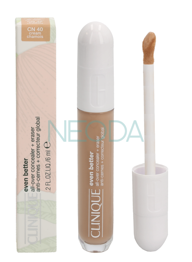 Clinique Even Better All Over Concealer + Eraser CN40 - Image 3