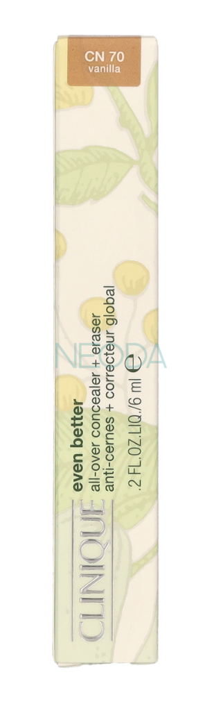 Clinique Even Better All Over Concealer + Eraser CN70 Vanilla - Image 1
