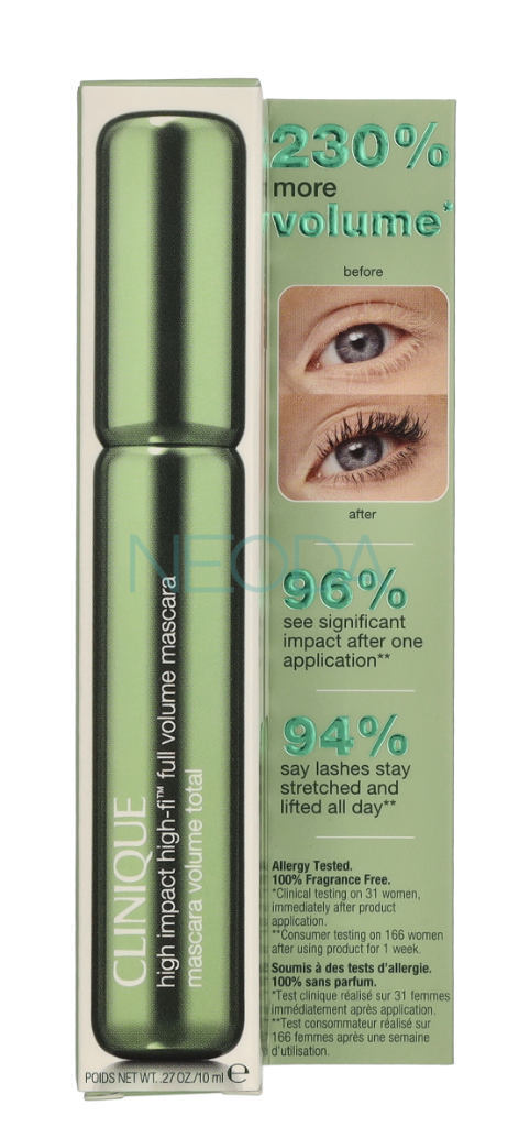 Clinique High Impact High-Fi Full Volume Mascara #02 - Image 2