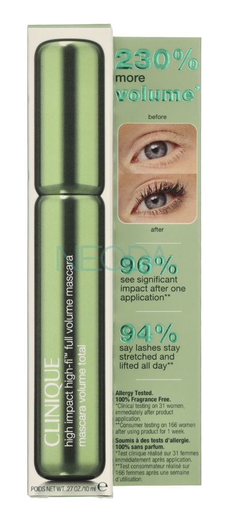 Clinique High Impact High-Fi Mascara - Intense Black - Image 1