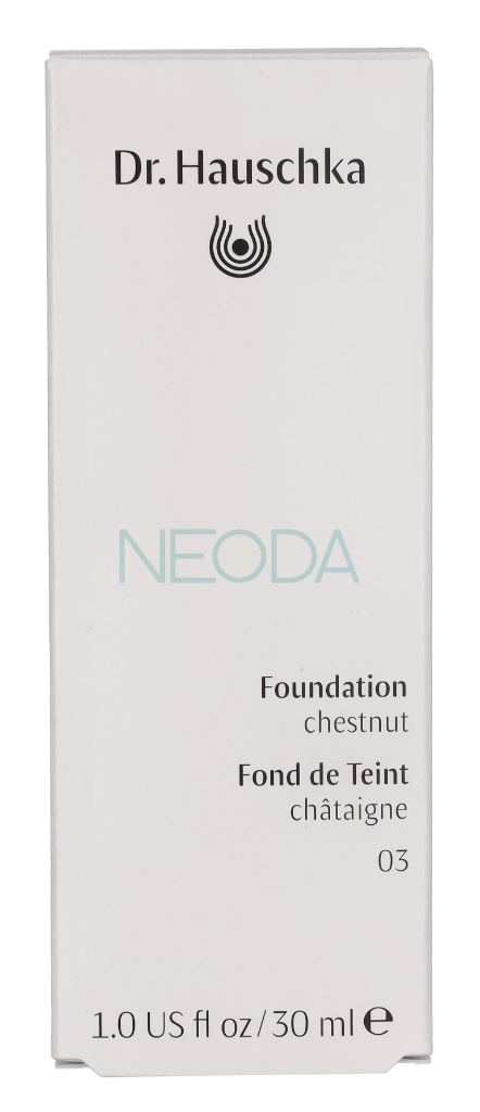 Dr. Hauschka Foundation #03 Chestnut - Fondotinta Naturale 30ml - Image 1