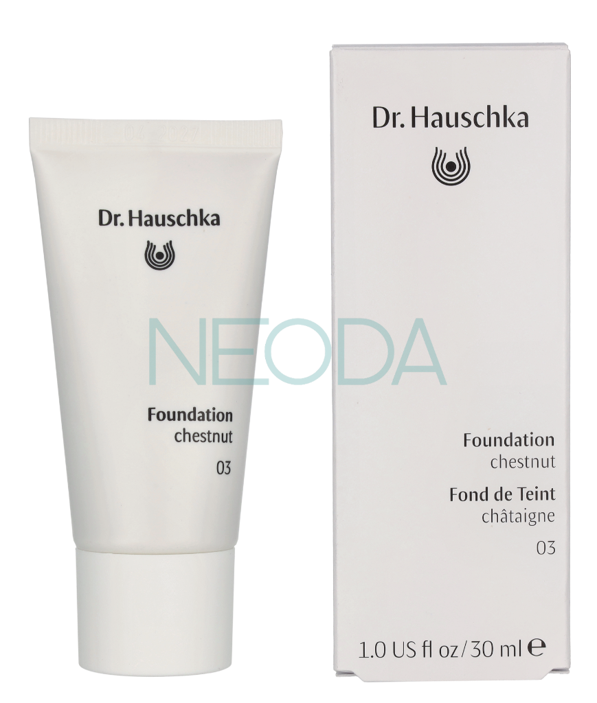 Dr. Hauschka Foundation #03 Chestnut - Fondotinta Naturale 30ml - Image 2